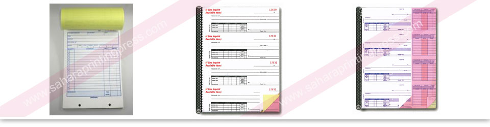 Receipt Book Printing Dubai